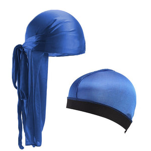 Silky Durag and Wave Cap Bundle Collection
