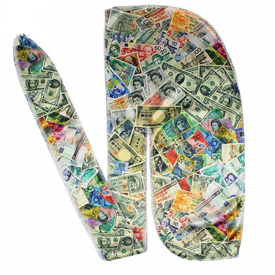Colorful Money Durag - SilkyDurag.com